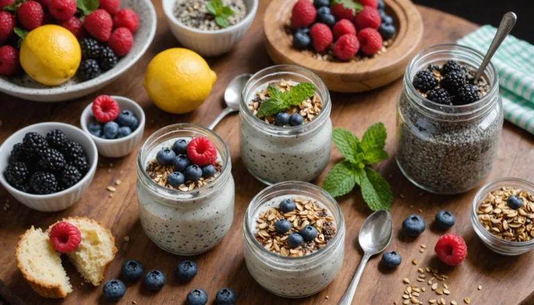 graines de chia dessert