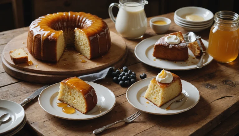 gateau au yaourt au miel
