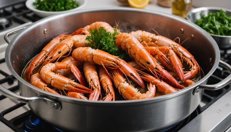 temps cuisson langoustine