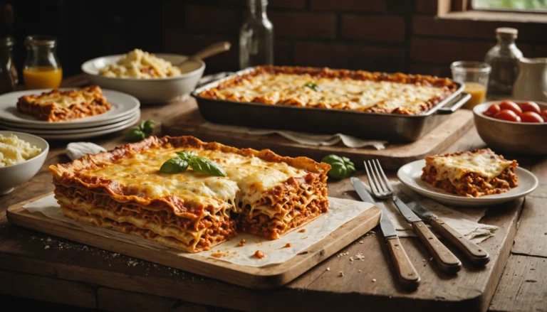 lasagne pâte fraîche cuisson