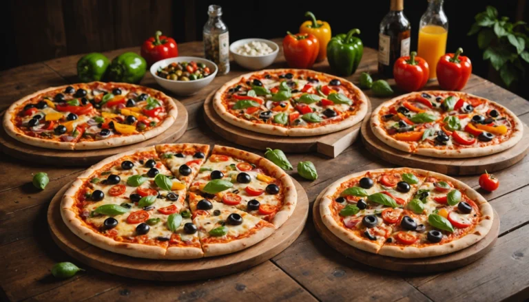 taille standard pizza