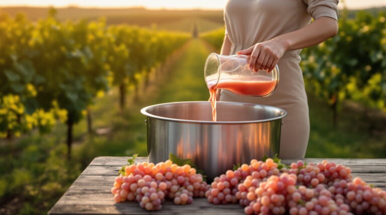 comment fait on du vin rosé