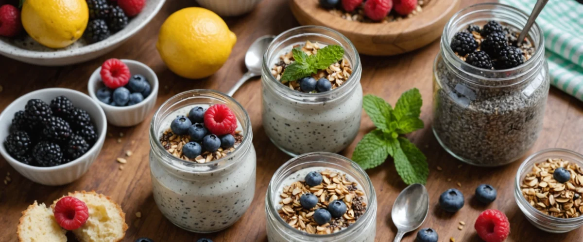graines de chia dessert