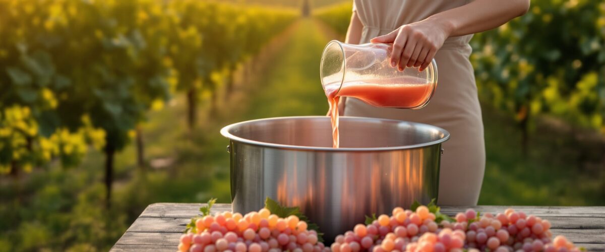 comment fait on du vin rosé