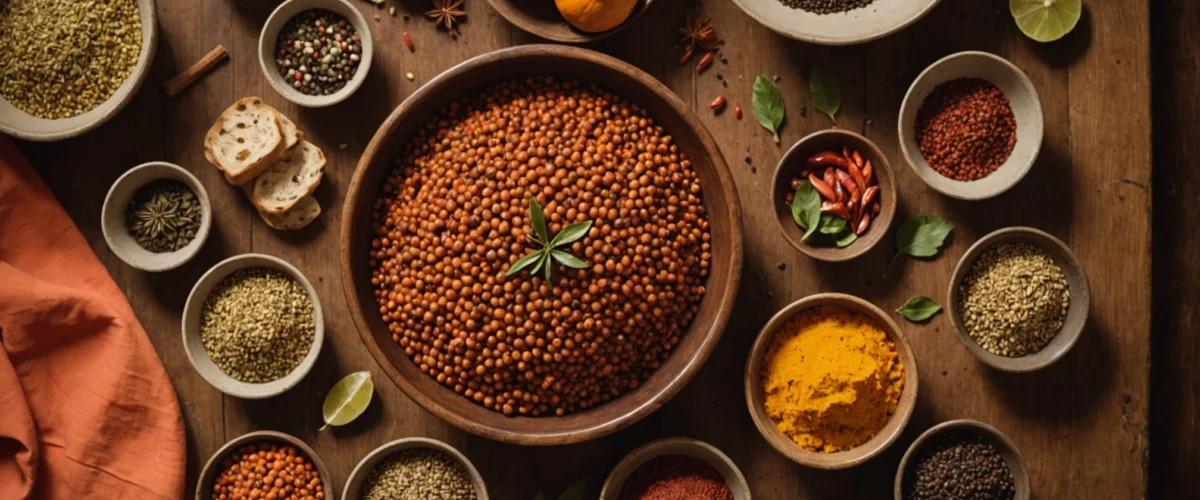 lentilles corail indienne
