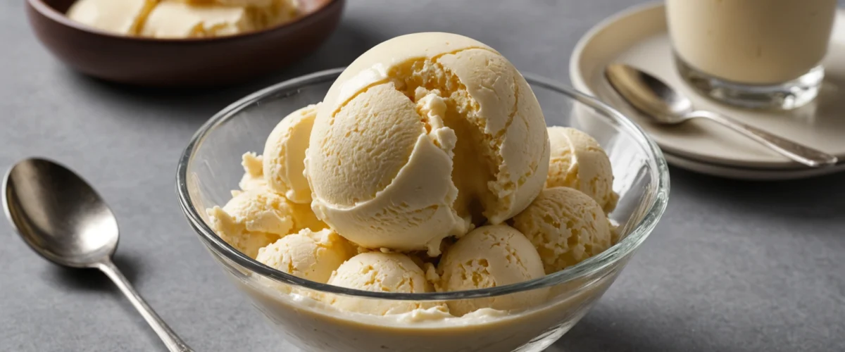 recette glace vanille sans sorbetière lait concentré