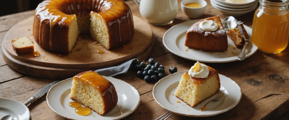 gateau au yaourt au miel